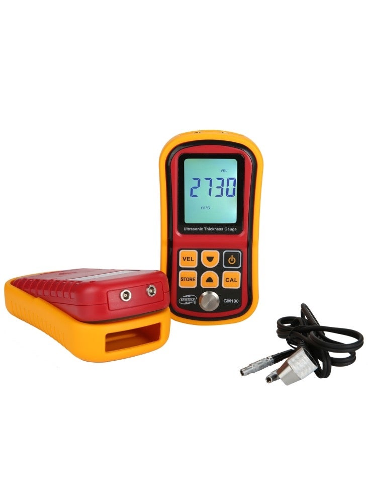 بينيتيك جهاز قياس السمك بالموجات فوق الصوتية BENETECH GM-100، جهاز اختبار السمك، مدى السرعة 1.2\~225 ملم. - Image 4