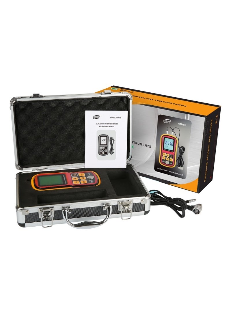 بينيتيك جهاز قياس السمك بالموجات فوق الصوتية BENETECH GM-100، جهاز اختبار السمك، مدى السرعة 1.2\~225 ملم. - Image 5