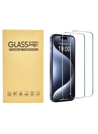 2 Pack for iPhone 16 Pro Max Screen Protector [Support Fingerprint Unlock], High definition transparent anti-scratch, no bubbles, easy to install - pzsku/ZFE8E68F2F8FD0C79ED20Z/45/_/1724838529/780d0f50-6139-4538-a853-ff001986fc16