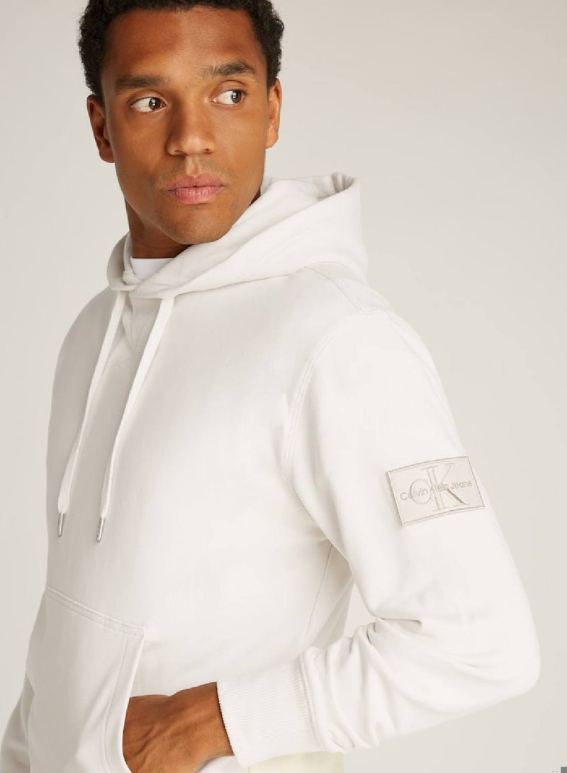 Calvin Klein Jeans Badge Logo Hoodie - Image 4