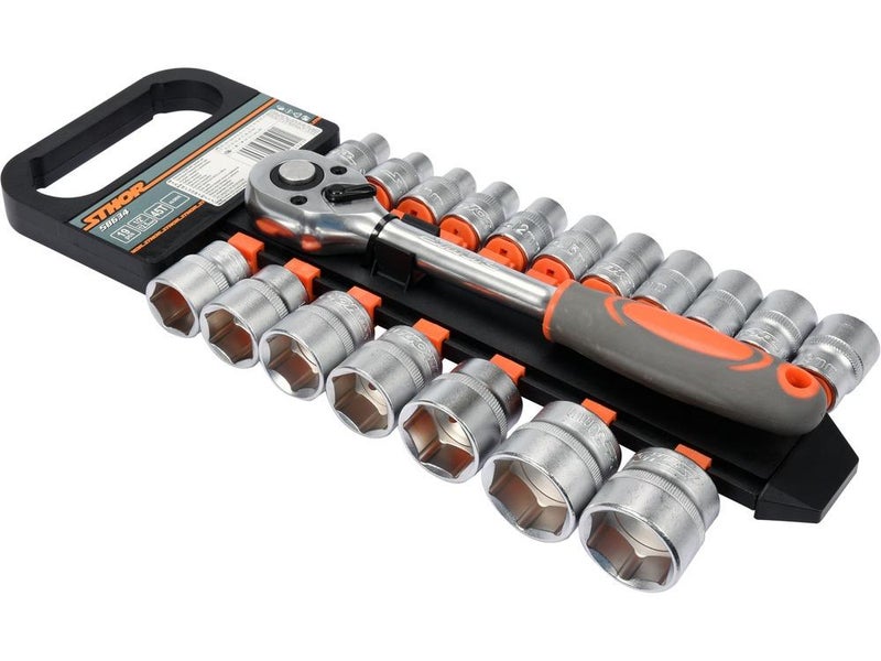 Sthor 1/2" 18 piece tool set 58634 - Image 2