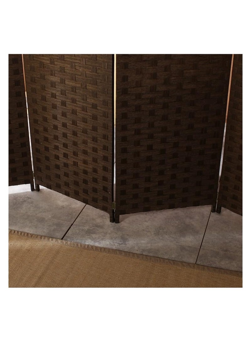 Hanaiette Modern Stylish Design Room Partition/Room Dividers  4 Panel Folding Privacy Screens Partition Walls - Image 3