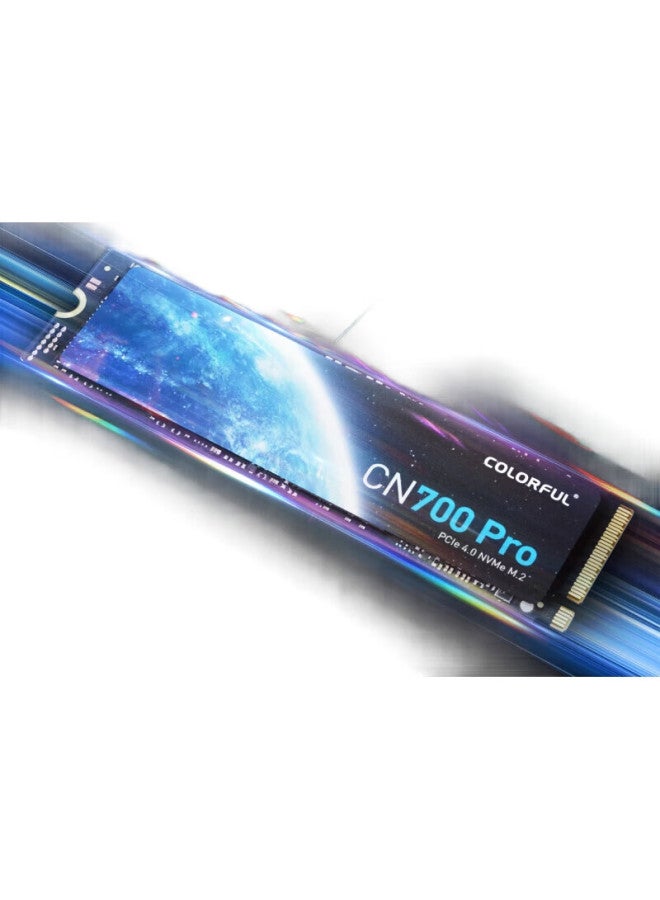 Colorful 1Tb Ssd, M.2 Interface (Nvme Protocol), Cn700 Pro Series, Pcie 4.0 X4, Tlc Nand, Read Speed Up To 7400Mb/S - Image 2