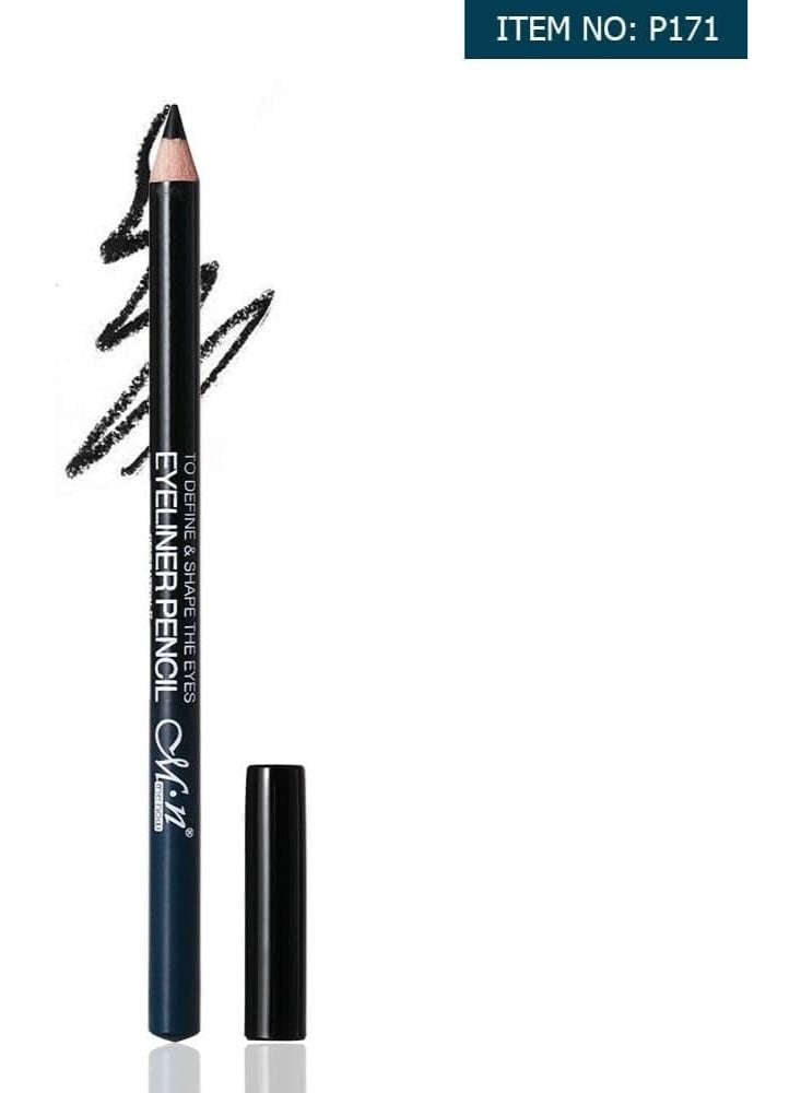 Mn MENOW Eyeliner Pencil, Black, Matte Finish, Smudge-Resistant, Professional Precision Tip - Image 3