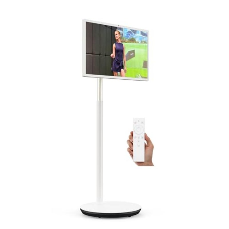 شاشة لمس محمولة 27 بوصة، 27G2W، FHD 1920P، تلفزيون ذكي محمول مع كاميرا ويب وميكروفون، مكبر صوت استريو، تصميم لاسلكي، نظام تشغيل أصلي، مشاركة الشاشة، جهاز تحكم عن بعد، 60 هرتز... - Image 5