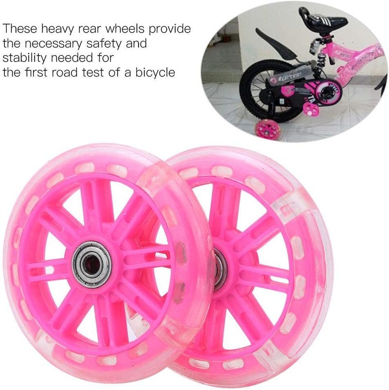 klarako Training Wheel, Children Bicycle Training Wheels for 12-20inch Bikes with Support Bracket - Image 2
