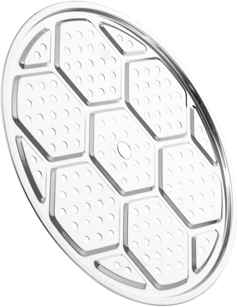 VOSAREA Stainless Steel Steaming Rack Steamer Hotel Pot Steaming Plate Food Steamer Tool - Image 1