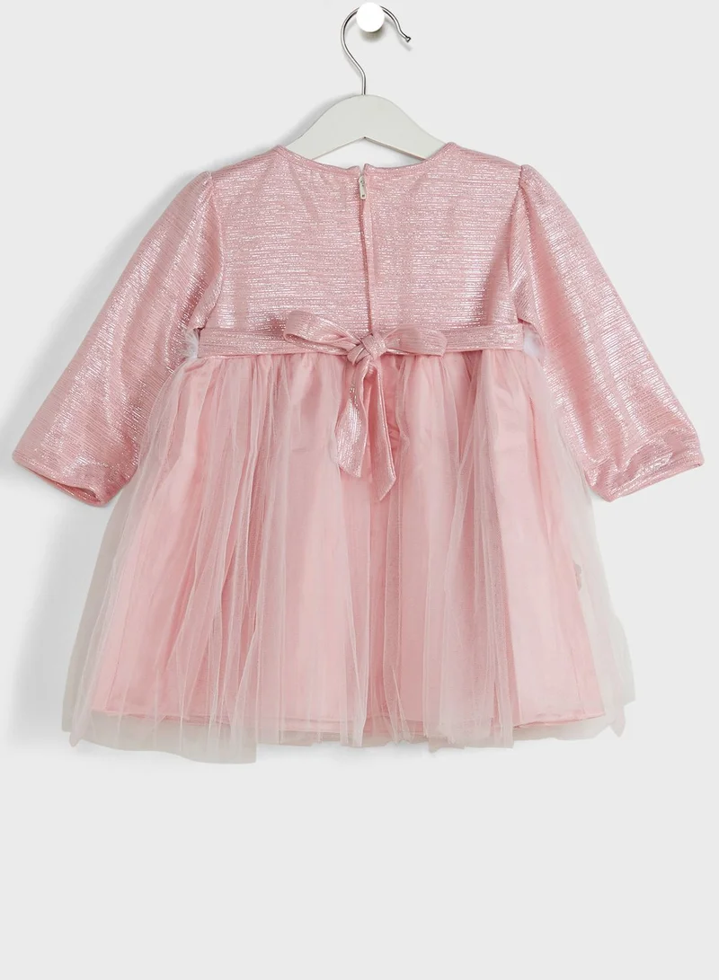 Basicxx Infant Mesh & Lining Dress