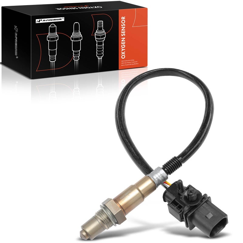 APremium O2 Oxygen Sensor Compatible with Ford F150 1520 F250350 Super Duty 1719 Mustang 1522 Edge Escape Explorer Focus Fusion Taurus  Lincoln MKC MKT Replace E1GZ9F472C FR3Z9F472A