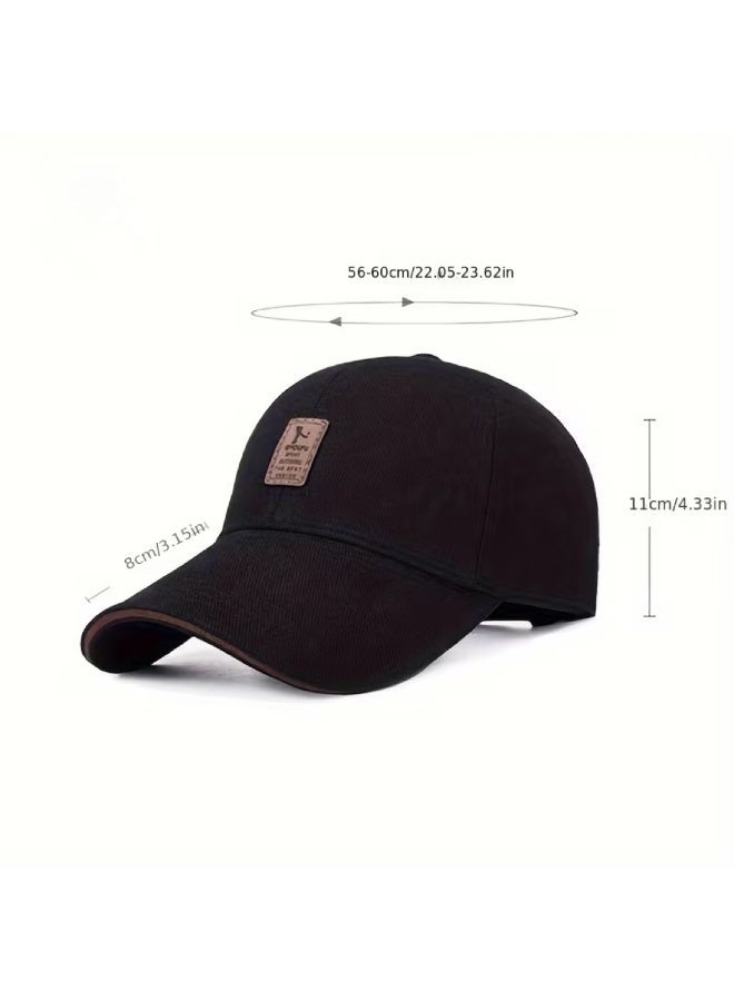 EDIKO 1 Unisex Cycling Hat,Baseball Cap, Golf Cap，Y2K Style ,Simple Business Baseball Cap for All Seasons, Unisex Outdoor Sun Hat, Casual Sun Hat - Image 3