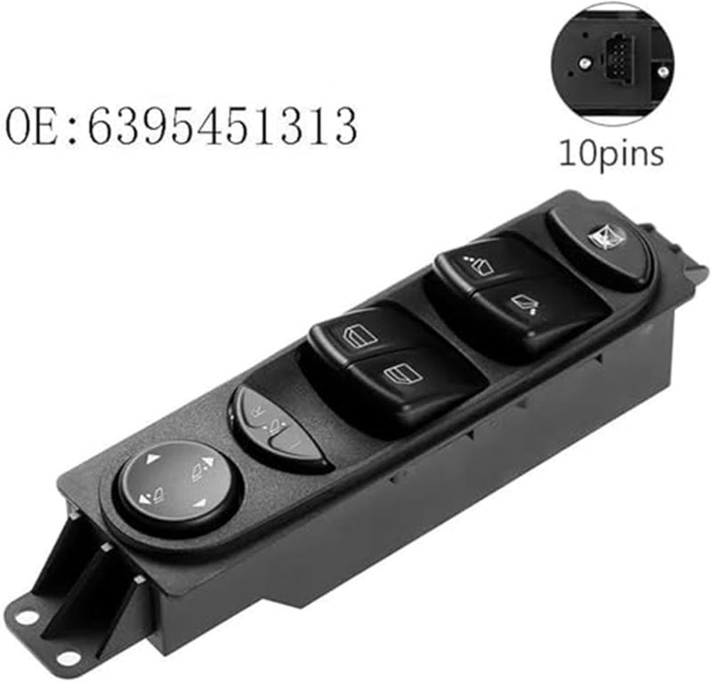 Wivplex Electric Window Control Switch for Mercedes-Benz Viano - Image 4