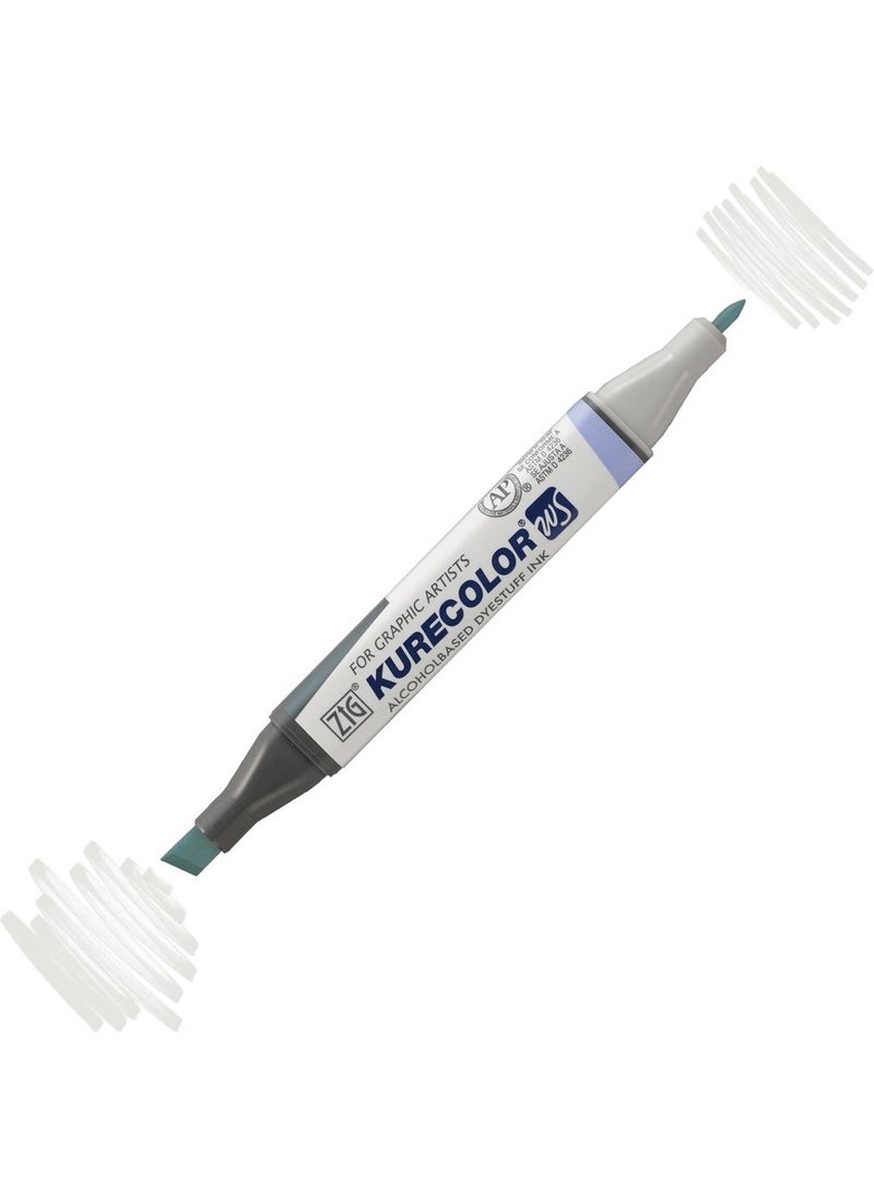 Zig Kurecolor KC3000 Twin S Marker Pen 332 Alice Blue  - Image 1