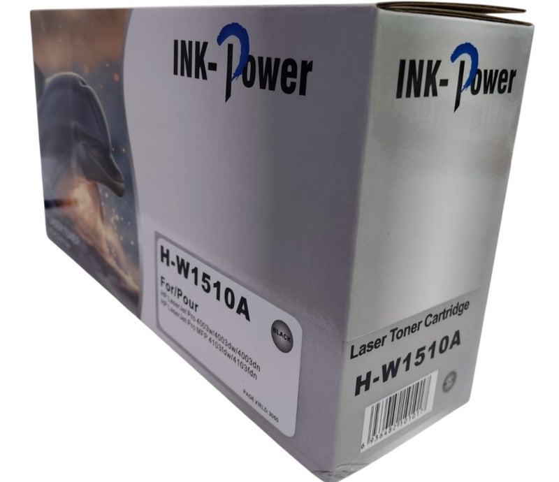اينك باور خرطوشة حبر متوافقة HP 151A، طباعة عالية الجودة وسعة إنتاجية تصل إلى 3050 صفحة. للاستخدام مع طابعات HP LaserJet Pro 4003n و4003dn و4003dw و4003w MFP و4103dw و4103fdn و4103fdw و1510A وW1510 و1510 - Image 2