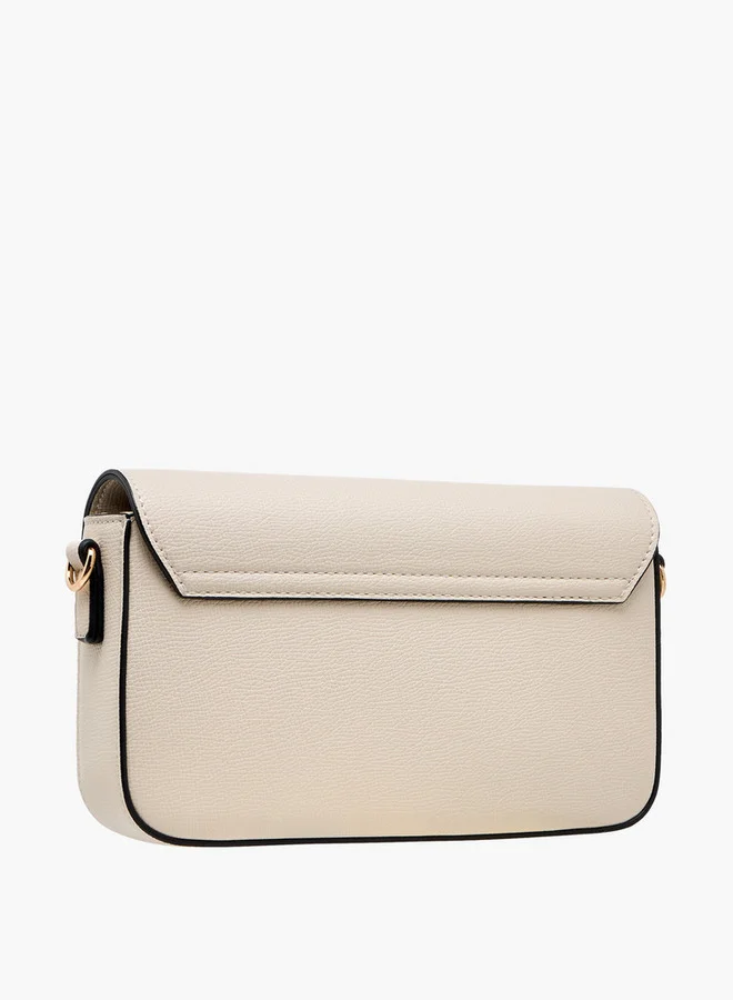 Celeste Women's Solid Crossbody Bag with Chain Strap