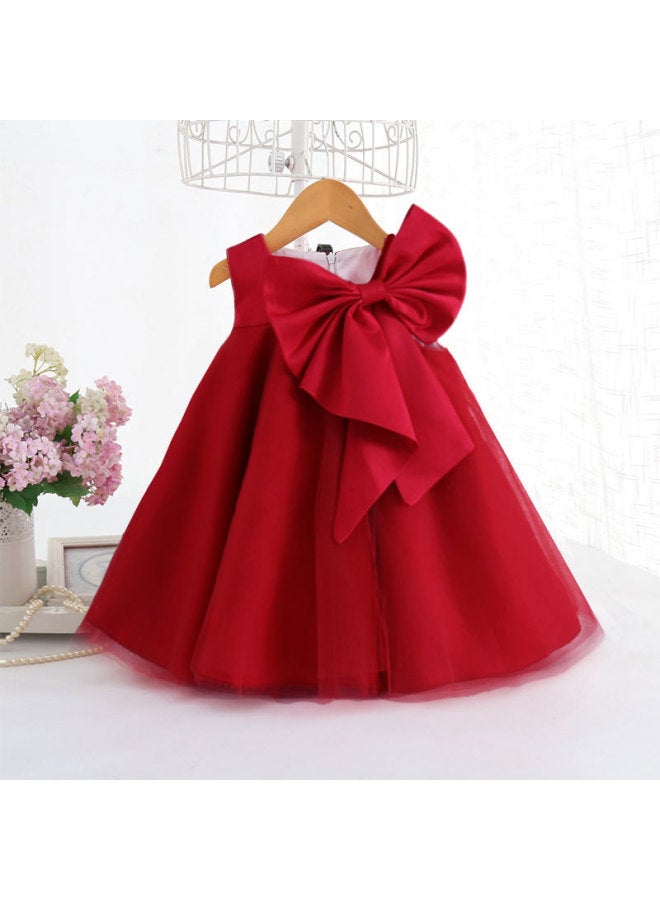 Girls' Princess Dress Children's Western-style Baby Girl Dress First Birthday Dress