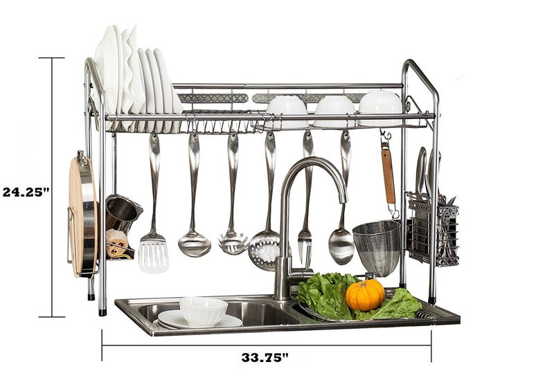 Premium Racks Professional Dish Rack (Over The Sink) - Image 3