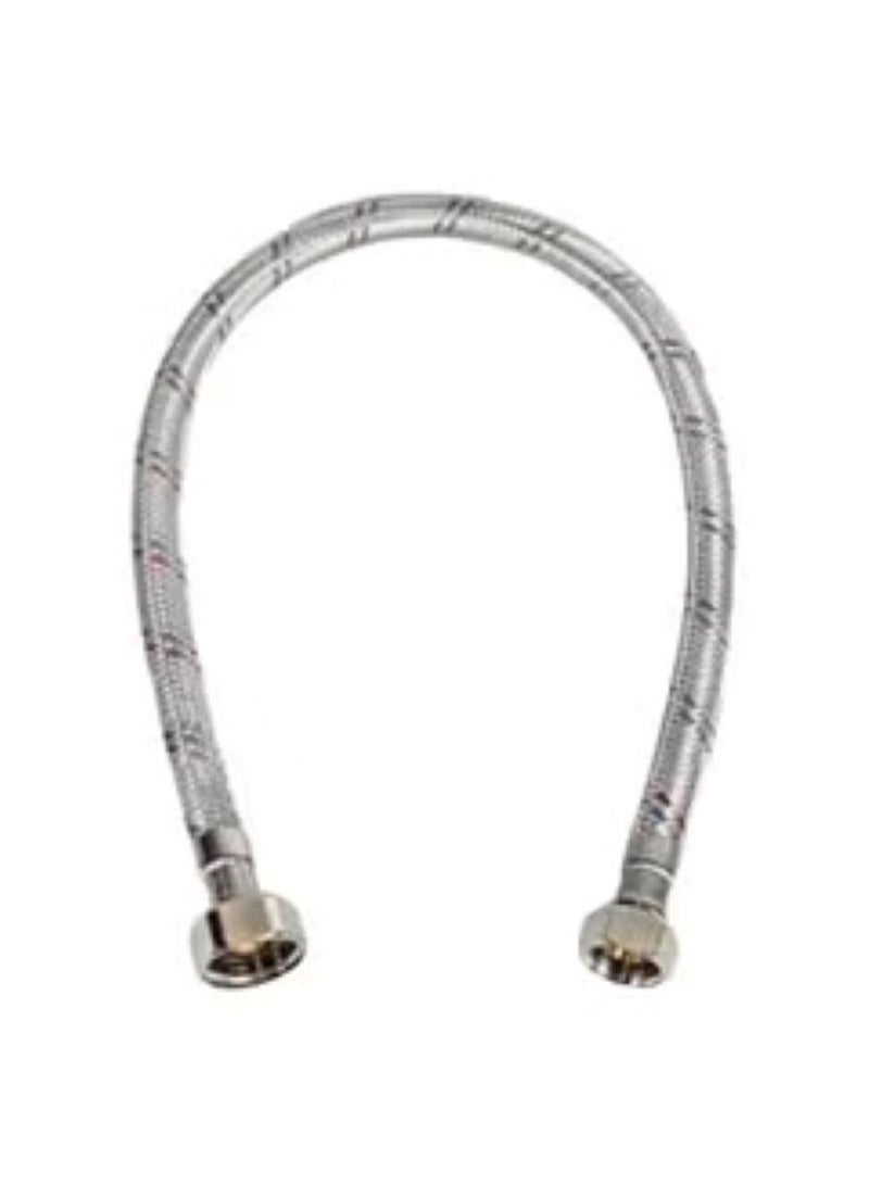 2 Pieces Water Heater Plumbing Flexible Hose (1/2 x 1/2in Female, 600mm) - Image 2