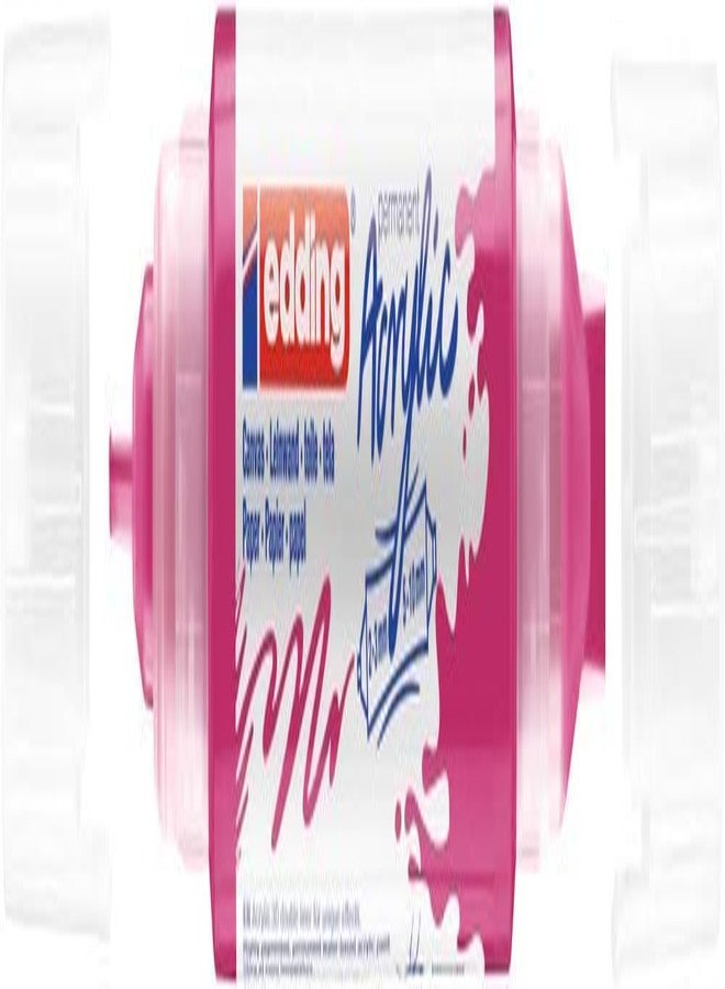Edding 5400 Acrylic Double Ended Paint Marker - Telemagenta 909 - Image 2