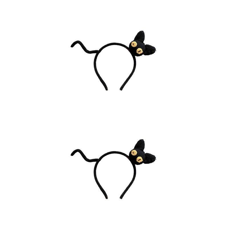 2pcs Knitting Cat Hairband Headband Hair Accessory for Women Teens Girls Kids - Image 1