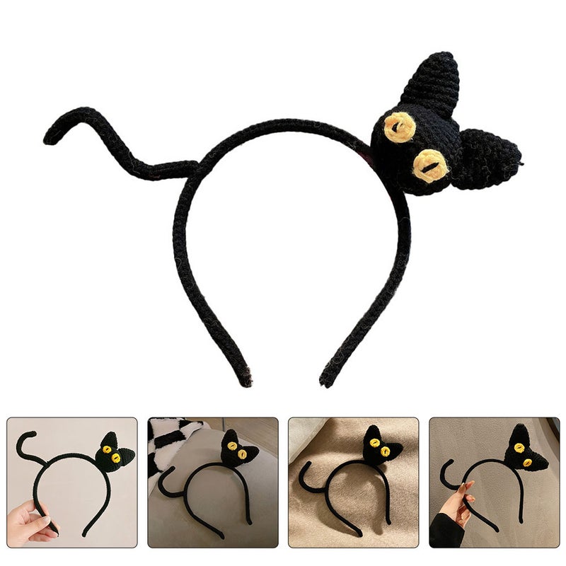 2pcs Knitting Cat Hairband Headband Hair Accessory for Women Teens Girls Kids - Image 3