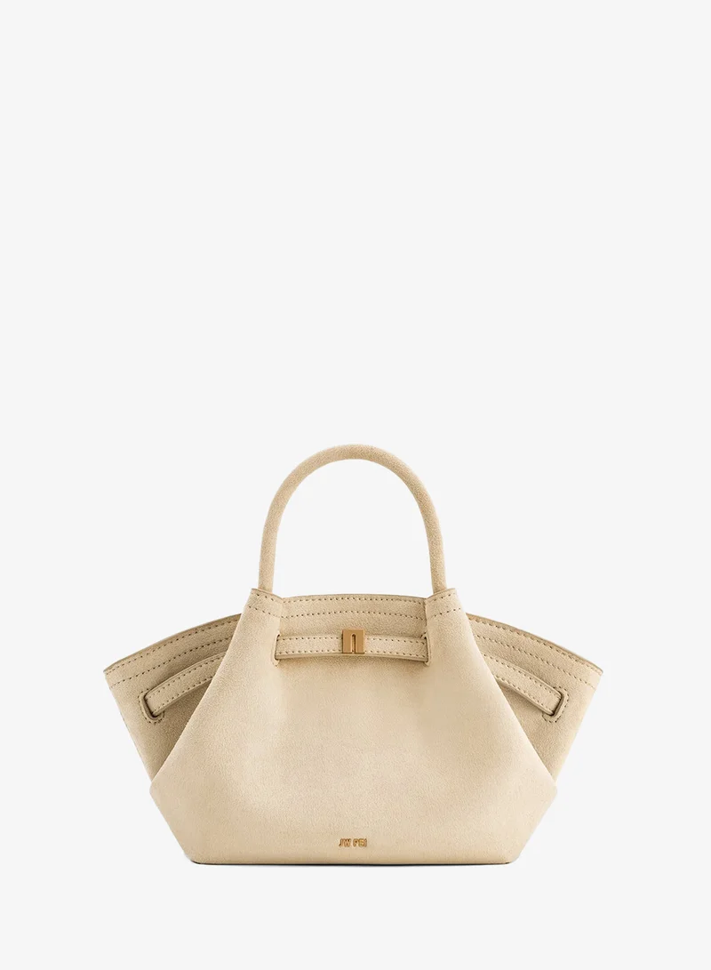 جي دبليو بي حقيبة هانا ميني من جلد الغزال الصناعي