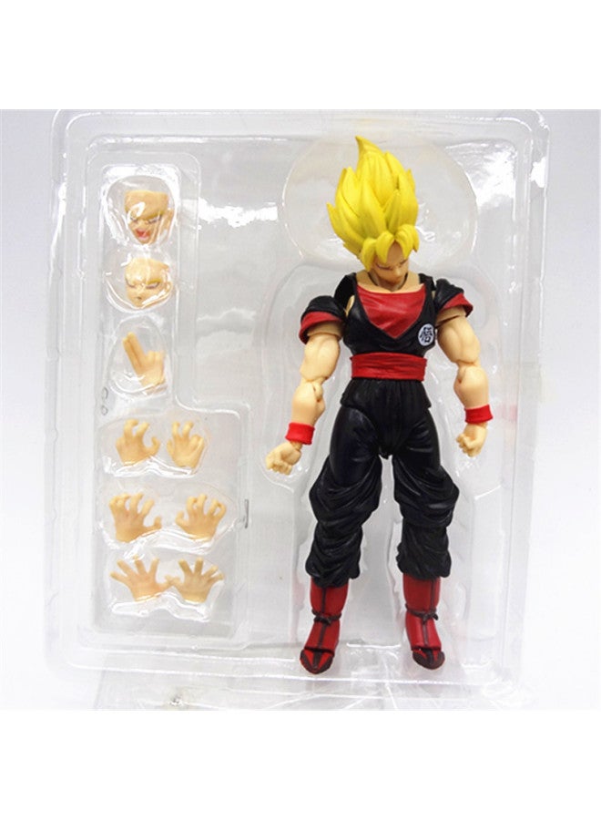 SHF Movable Resurrection Wukong Free Meaning Super Saiyan Tranks Bidaclin Sun Wufan Hand Office-Color:Tranks - Image 2