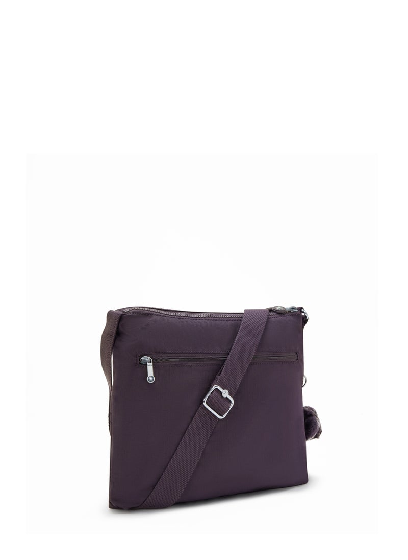 kipling Alvar Ultimate Plum Medium Crossbody  - Image 2