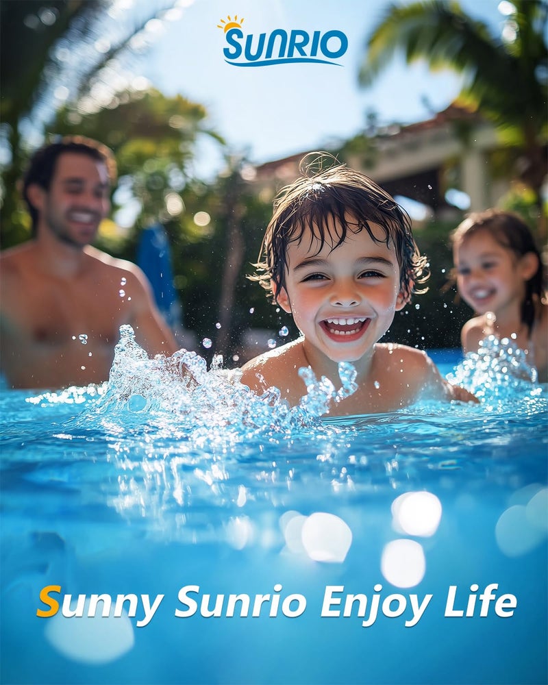 Sunrio 2025 Upgrade 10'*30" Round Inflatable Top Ring Above Ground Swimming Pool Fast Easy to Set Up for Summer Outdoor Garden Backyard Childen Adults - Image 3