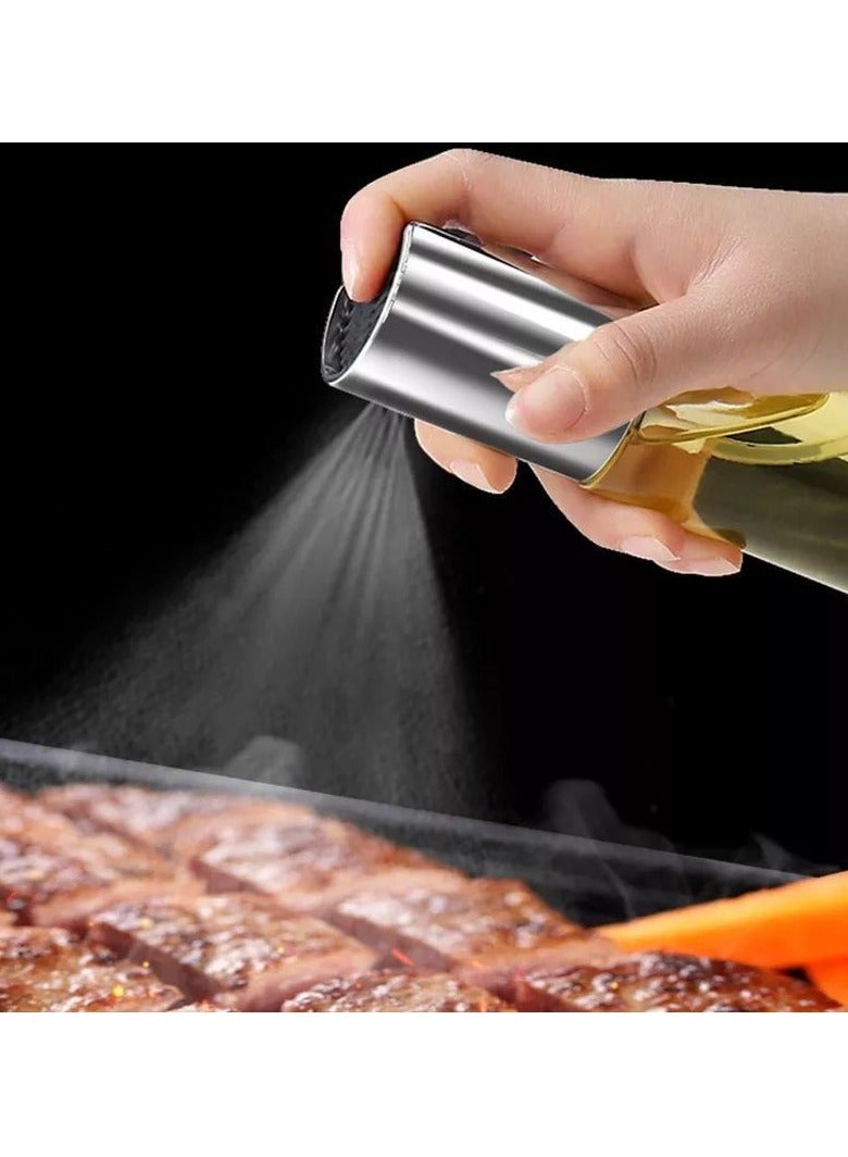 set of 2 Transparent Oil Spray Bottle Multicolour 100ml  - Image 4