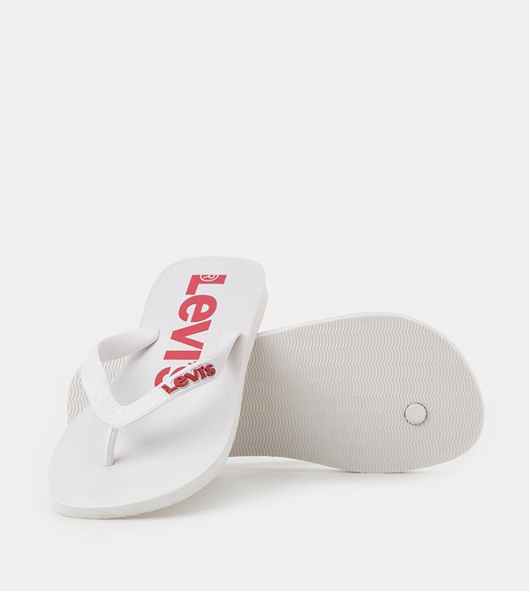 Levi's Men's Logo Detail Thong Slippers - Image 2