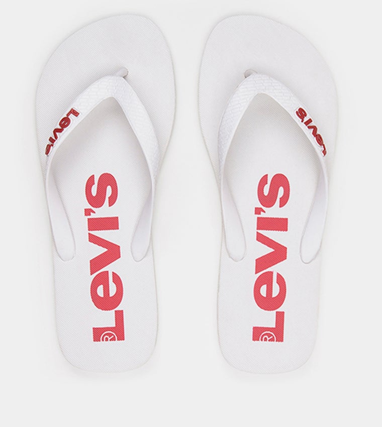 Levi's Men's Logo Detail Thong Slippers - Image 1