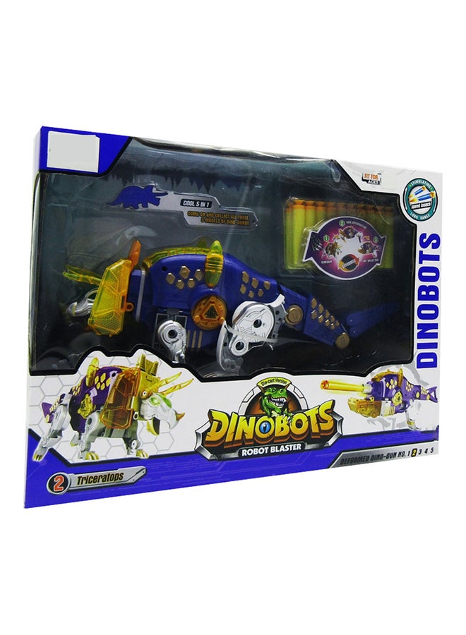Dinobots Transformer Robot Blaster with 20 Foam Bullets - SB396 - Image 1