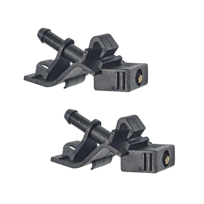 YIENAKFUN Front Windshield Washer Nozzle Kit Compatible with Corolla Camry RAV4 Highlander Tundra GX460 RX350 IS250 Replaces 8538112300 8538112320 Wiper Washer Nozzle Spray Jet - Image 3