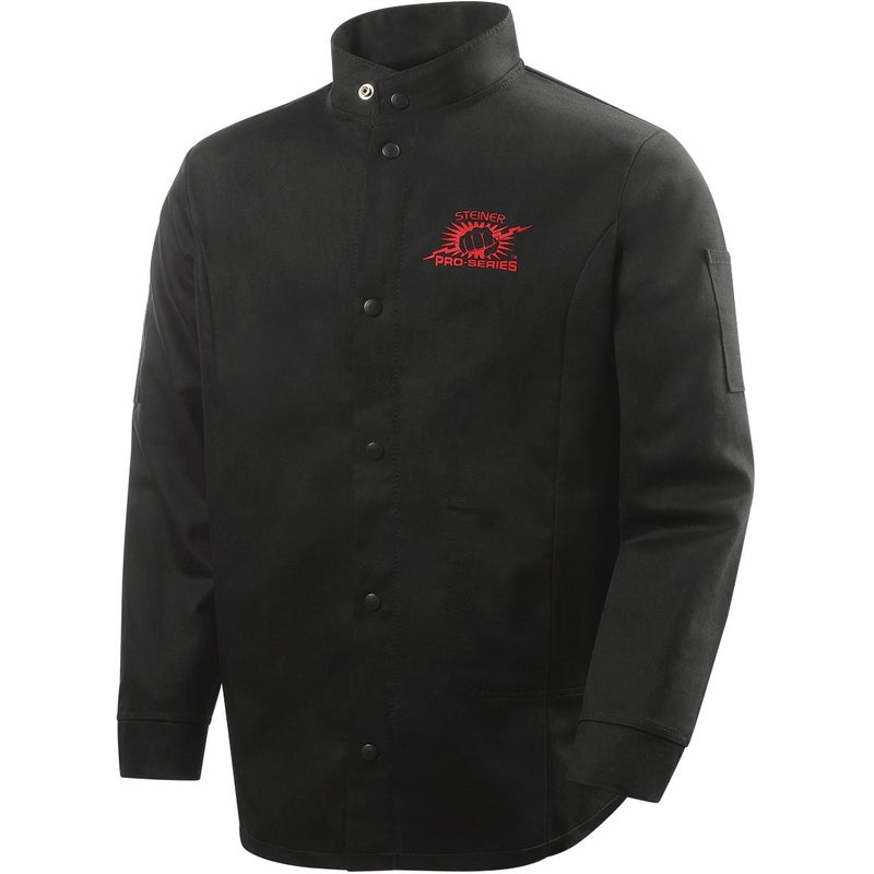 Steiner 1160-2X 30-Inch SPS Jacket, Weldlite Black 9-Ounce Flame Retardant Cotton, 2X-Large - Image 5