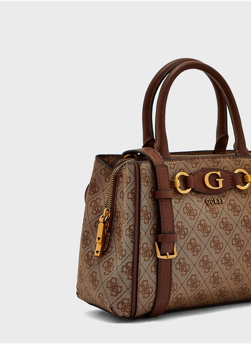 GUESS - Izzy Small Girlfriend Satchel - Image 1