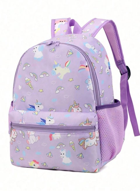 SamoDani Girl School Bag Backpack Unicorn Perfect for Nursery