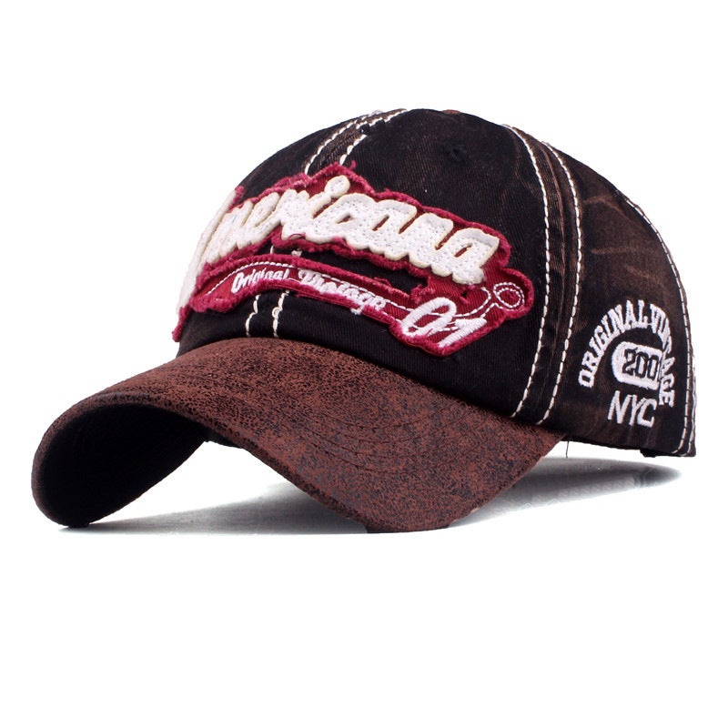 Baseball Cap New 79 Washed Fashion Casual Embroidery Korean  Sun Protection Hat - Image 2
