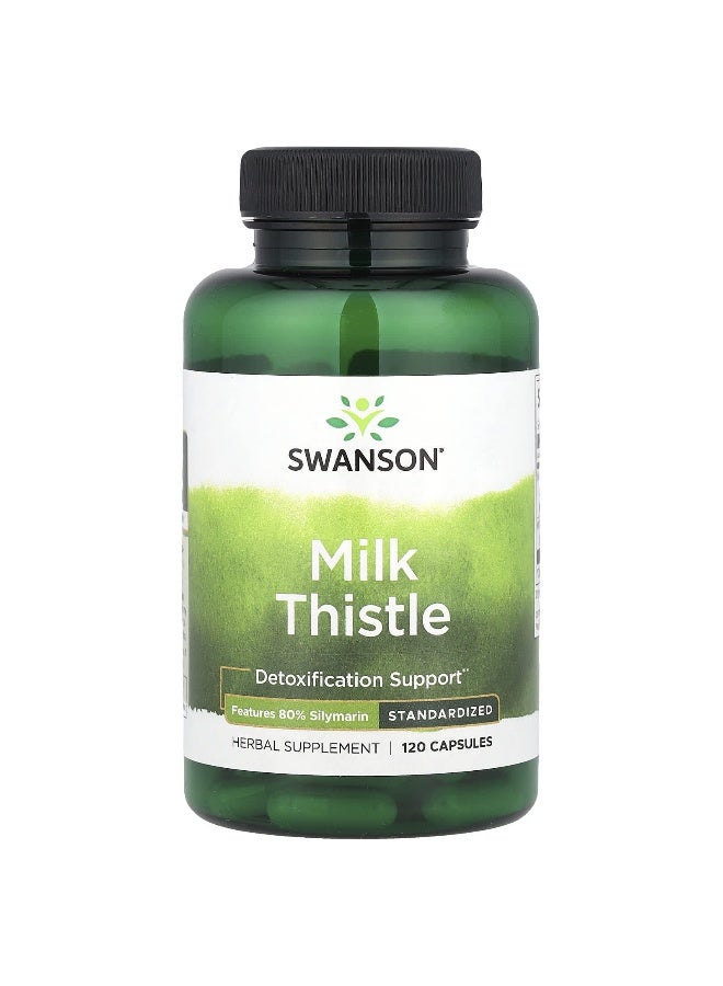 سوانسون، حليب الشوك، 120 كبسولة