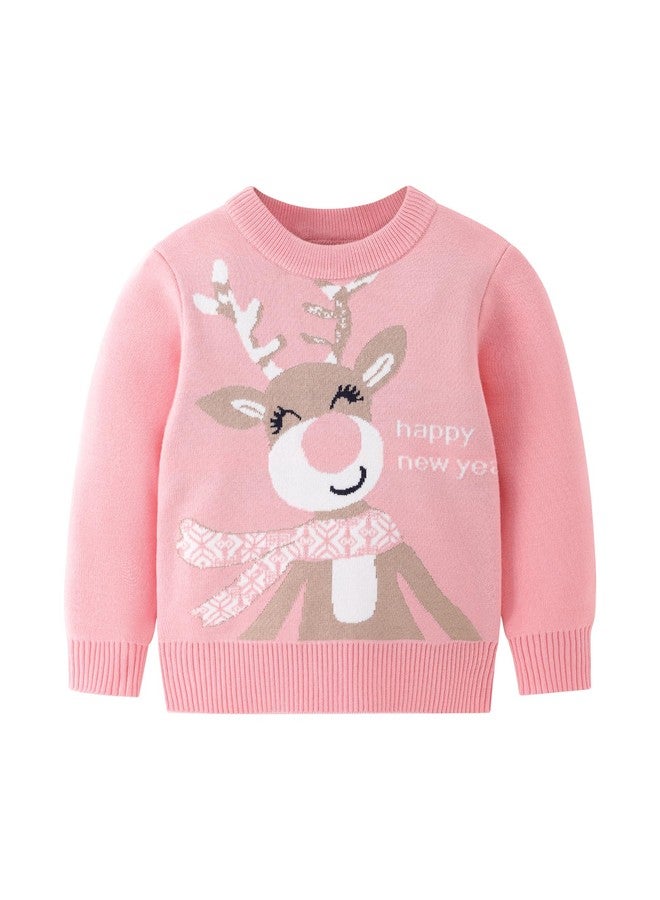 Perdeca Christmas Toddler Sweater Ugly Sweatshirt Knit Pullover Cotton Long Sleeve Tops Toddler Girl Christmas Outfit - Image 1