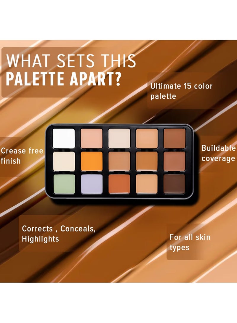 كاركتر مجموعة إخفاء العيوب كاركتر فيس برو 15درجة C-A302 - Image 3