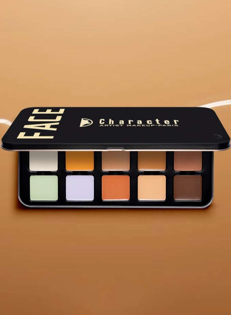 كاركتر مجموعة إخفاء العيوب كاركتر فيس برو 15درجة C-A302 - Image 1