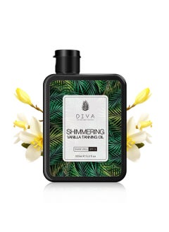 Diva SHIMMERING VANILLA TANNING OIL 100ML  - Image 1