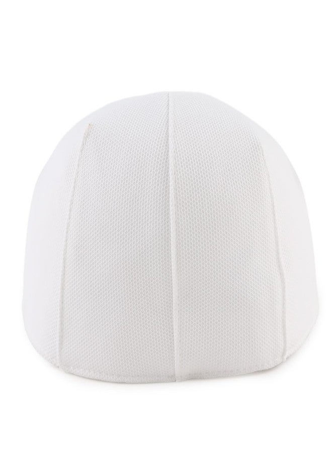 OMUKY Kids Vintage Newsboy Cap Toddler Tweed Beret Hat Cabbie Hat Little Kids Driver Cap(White,0-6M) - Image 4