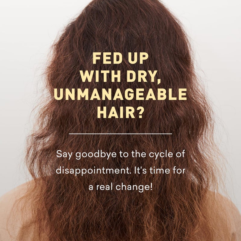 Just Nutritive Extreme Dry Hair Conditioner | Natural Care for All Hair Types | Restoring Cleanser for Extremely Dry and Damaged Hair | Hydrating Treatment for Men and Women 16 Fl Oz - Image 2