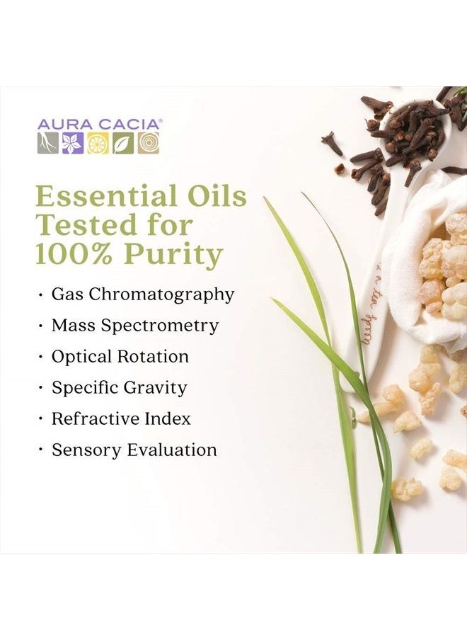 Aura Cacia Organic Skin Care Oil, Castor, 4 Fluid Ounce  - Image 3
