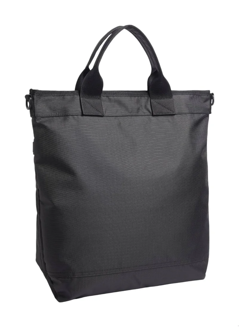 Calvin Klein Jeans Men's Ripstop Tote Bag - Polyester, Black