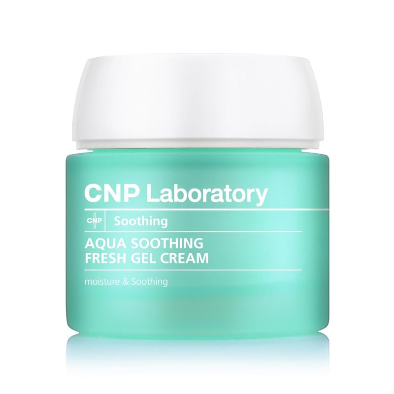 CNP Aqua Soothing Fresh Gel Cream  Moisture Recharging Gel Cream Instant Cooling Effect Hyaluronic Acid for Hydration After Suncare Korean Skin Care 80ml  27fl oz