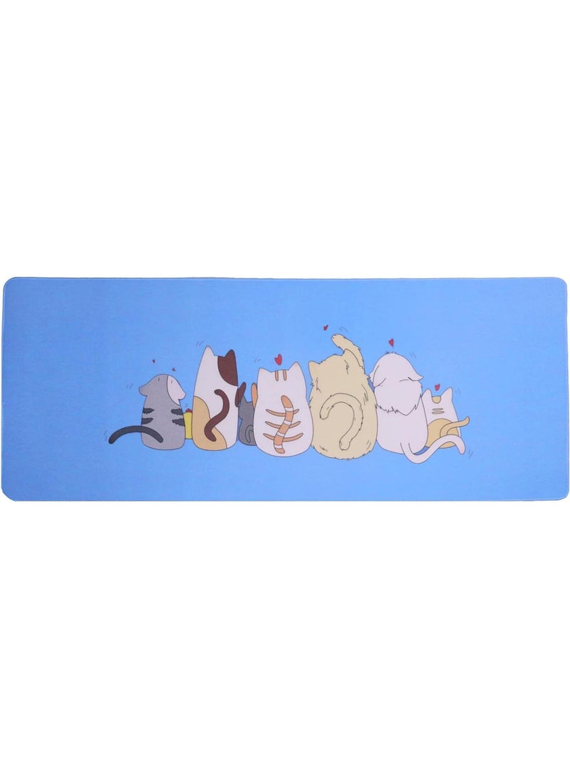 Y&D 30*80*0.2cm Office Computer Keyboard Mouse Pad - Image 1