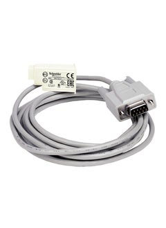 Schneider PLC Zelio Logic_ SUB-D 9-pin PC connecting cable - for smart relay Zelio Logic - 3 m_ [SR2CBL01]