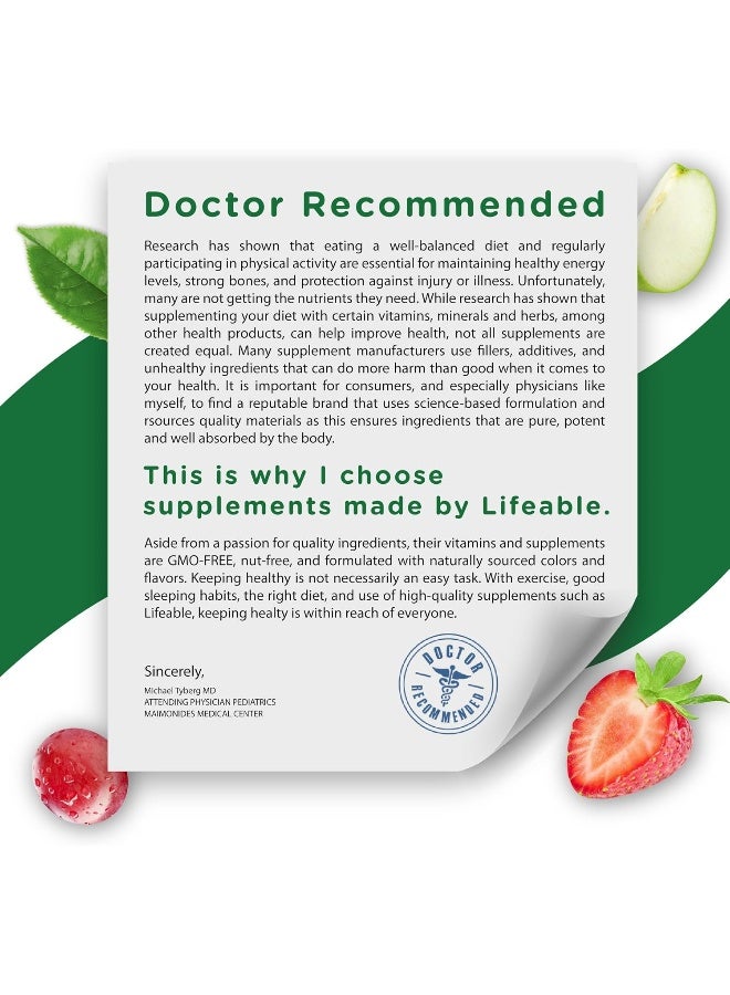 Lifeable Women's Multivitamin Gummies, 90 Count - Image 5